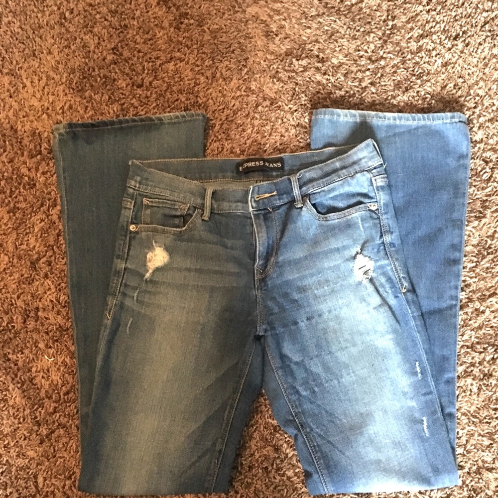 Express Slim Flare Jeans